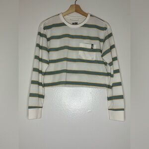 Salty Crew Leeward Stripe Long Sleeve Top